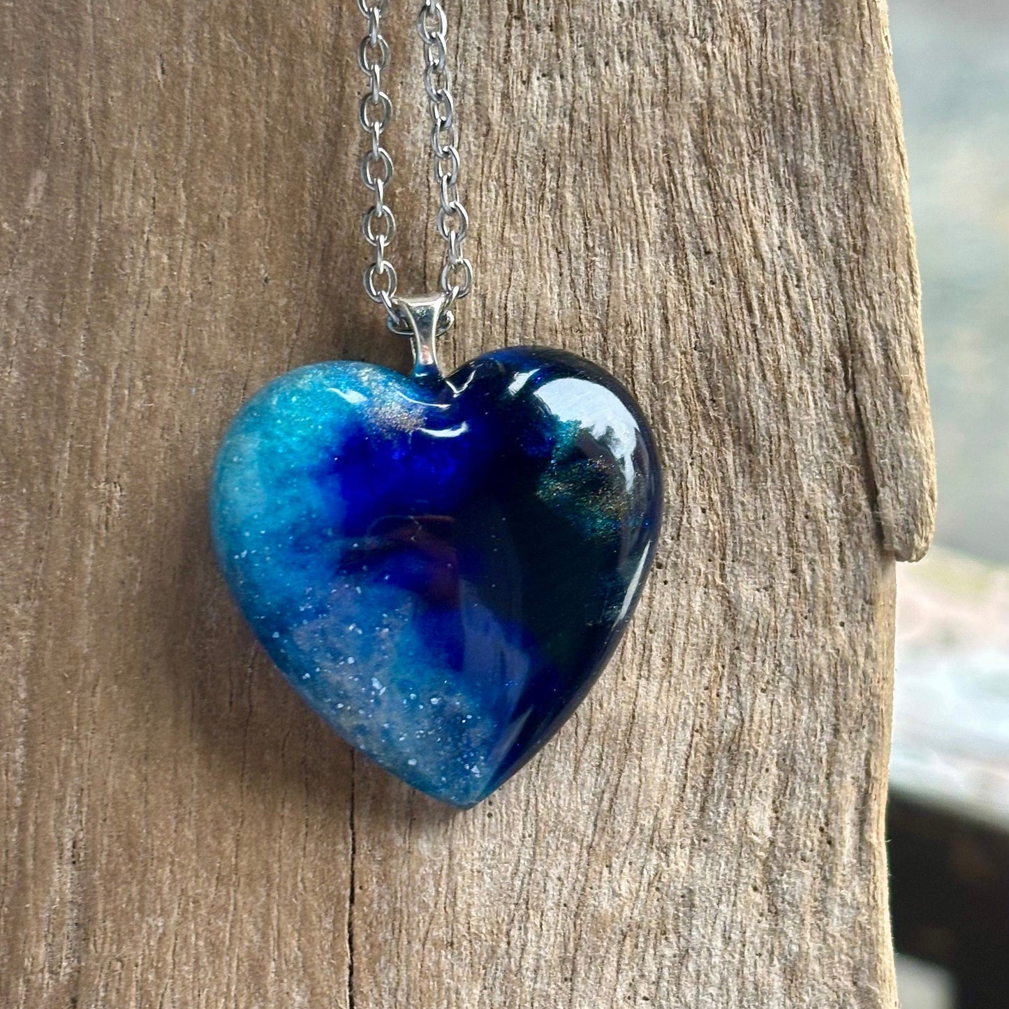 Azure Stardust Heart