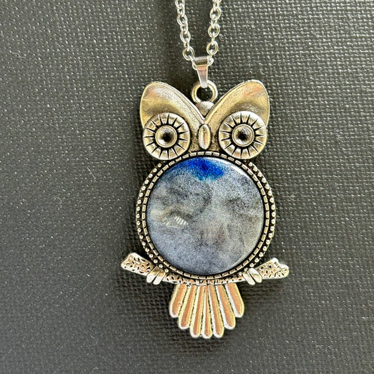 Moonlit Azure Owl